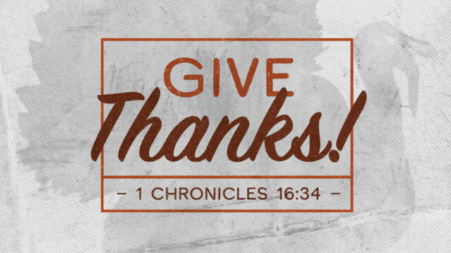 Give Thanks