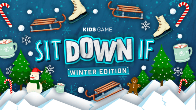Sit Down If (Winter Edition) Game