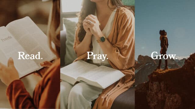 Read, Pray, Grow