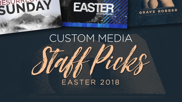 Custom Media Staff Picks from Easter 2018