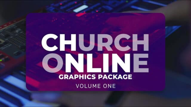 Church Online Graphics Package: Volume One