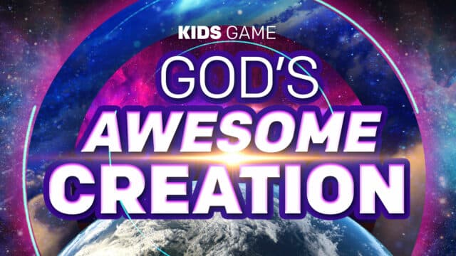 God’s Awesome Creation Game