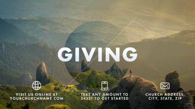 Giving