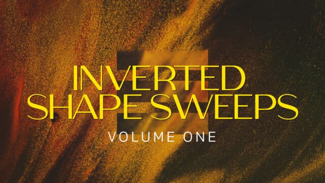 Inverted Shape Sweeps: Volume One