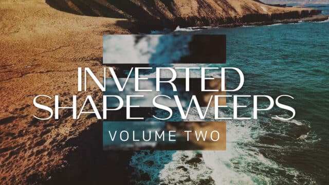 Inverted Shape Sweeps: Volume Two