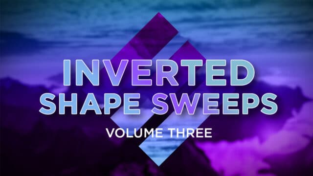 Inverted Shape Sweeps: Volume Three