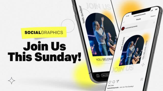 Join Us This Sunday