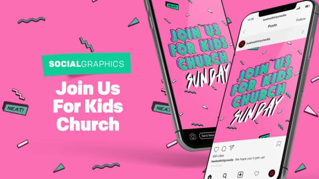 Join Us For Kids Church Sunday