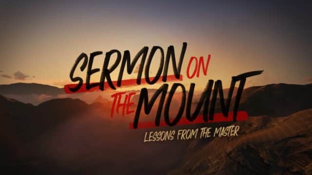 Sermon On The Mount