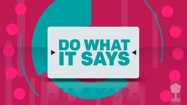 Do What It Says