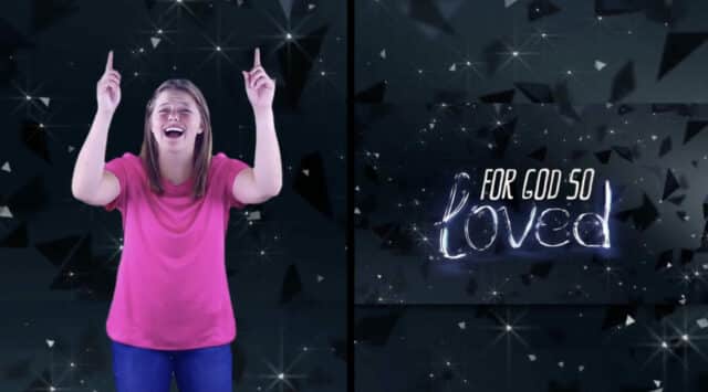 For God So Loved: Hand Motions