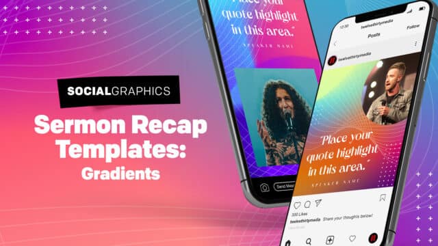 Sermon Recap Templates – Gradients