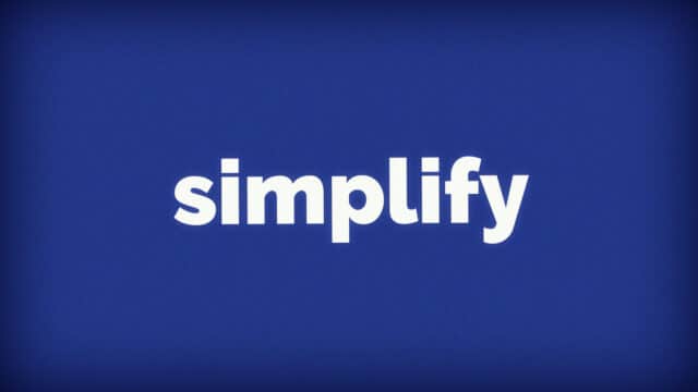 Simplify