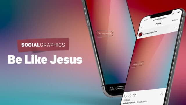 Be Like Jesus