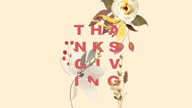 Thanksgiving Flowers