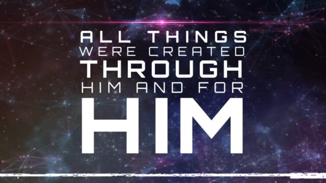 By Him