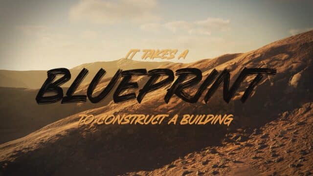 The Blueprint of a Jesus Follower