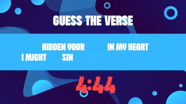 Guess The Verse
