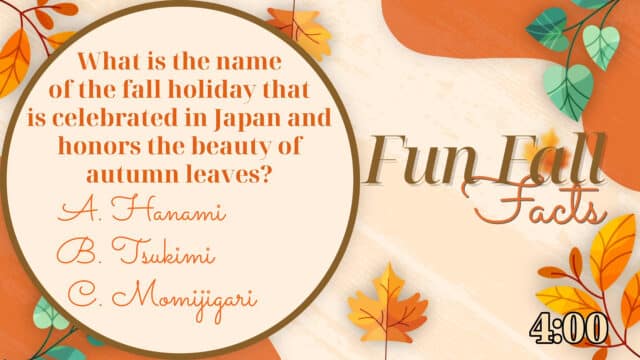 Fun Fall Facts