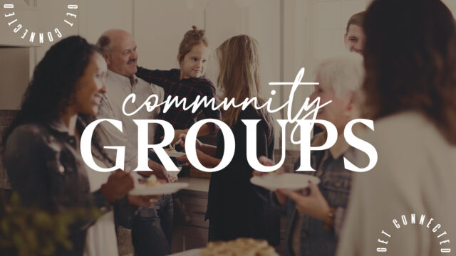 Community Groups – Get Connected